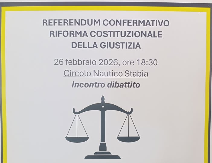 Al Circolo Nautico Stabia, Dibattito sul Referendum Confermativo